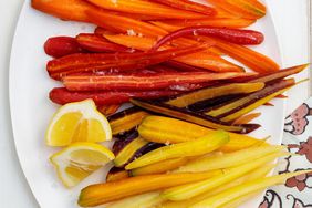 Steamed Carrots with Lemon and Sea Salt
