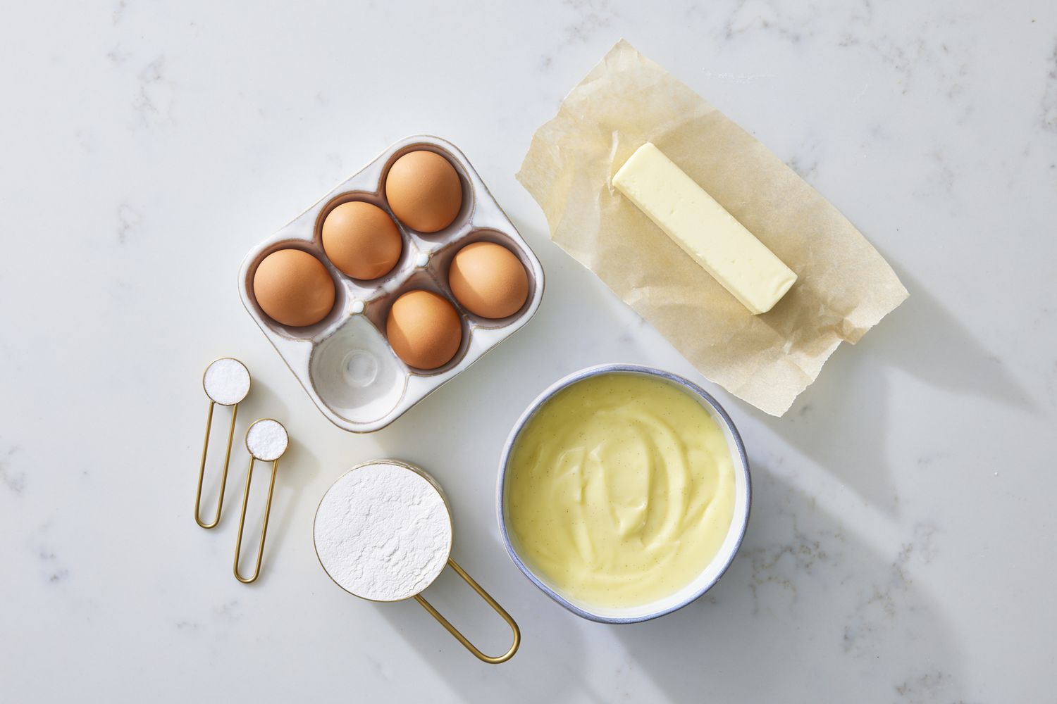 Ingredients Classic Creme Puffs