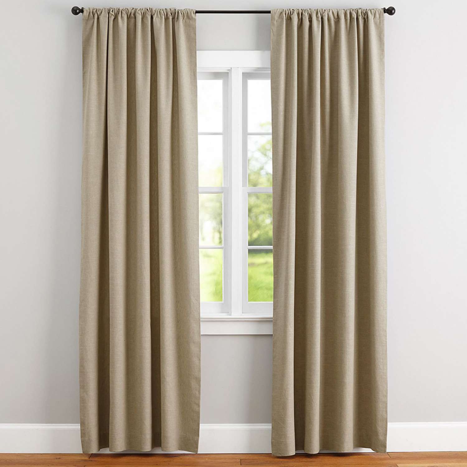 linen curtain