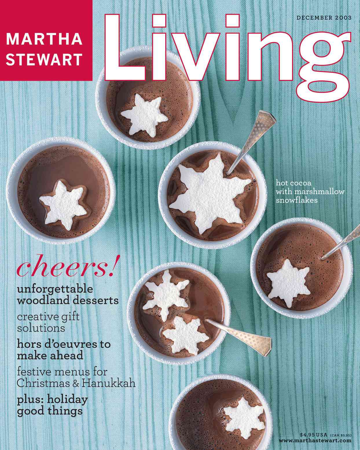 decorvow Living December 2003 Cover