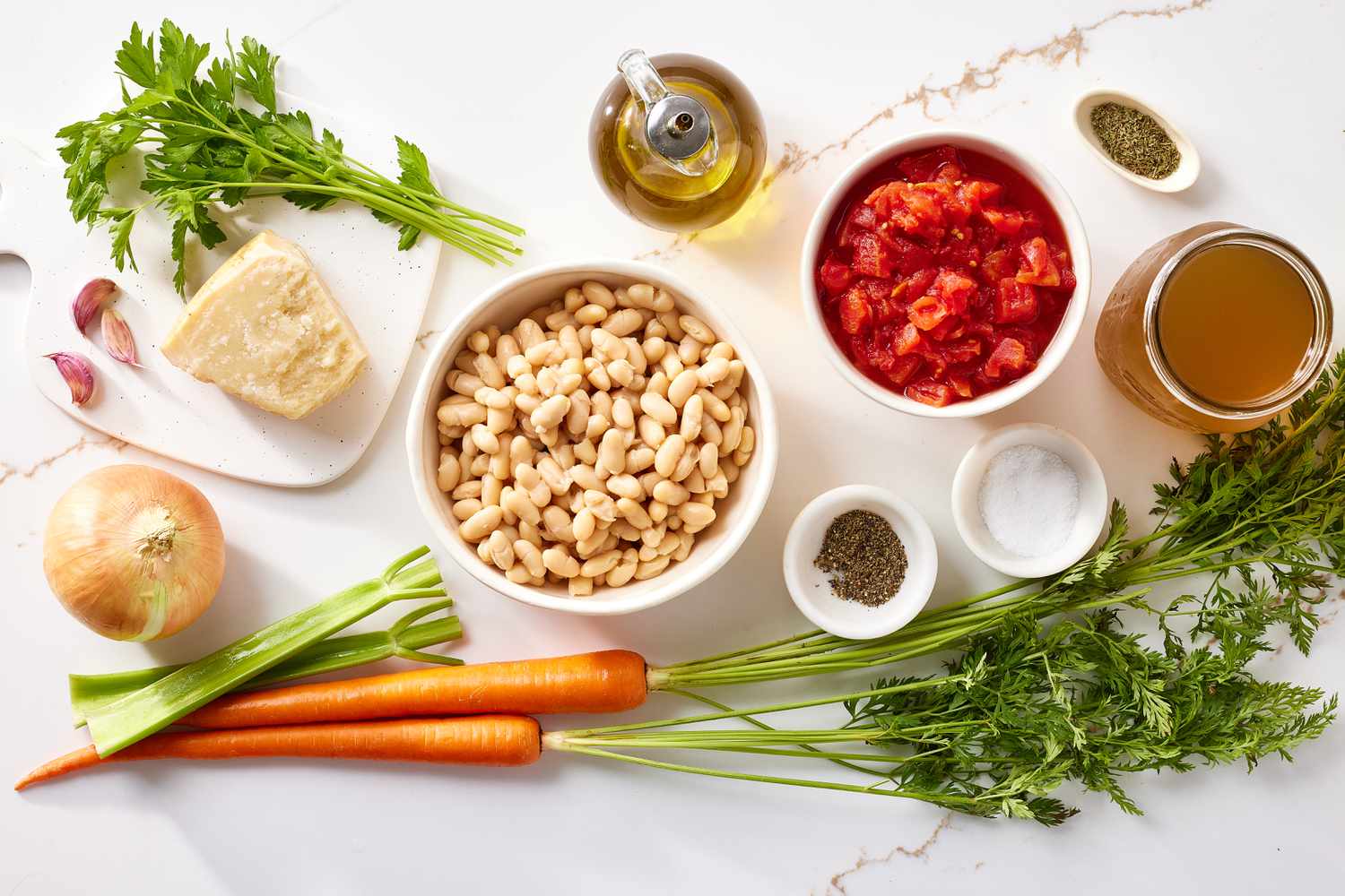 Vegetable Bean Soup ingredients