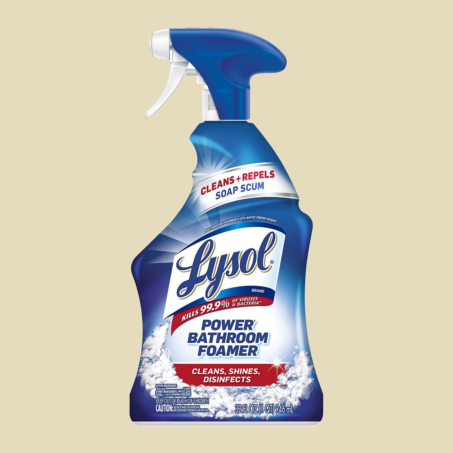 Lysol Power Foaming Cleaning Spray for Bathrooms