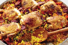 Chicken and Chorizon Paella