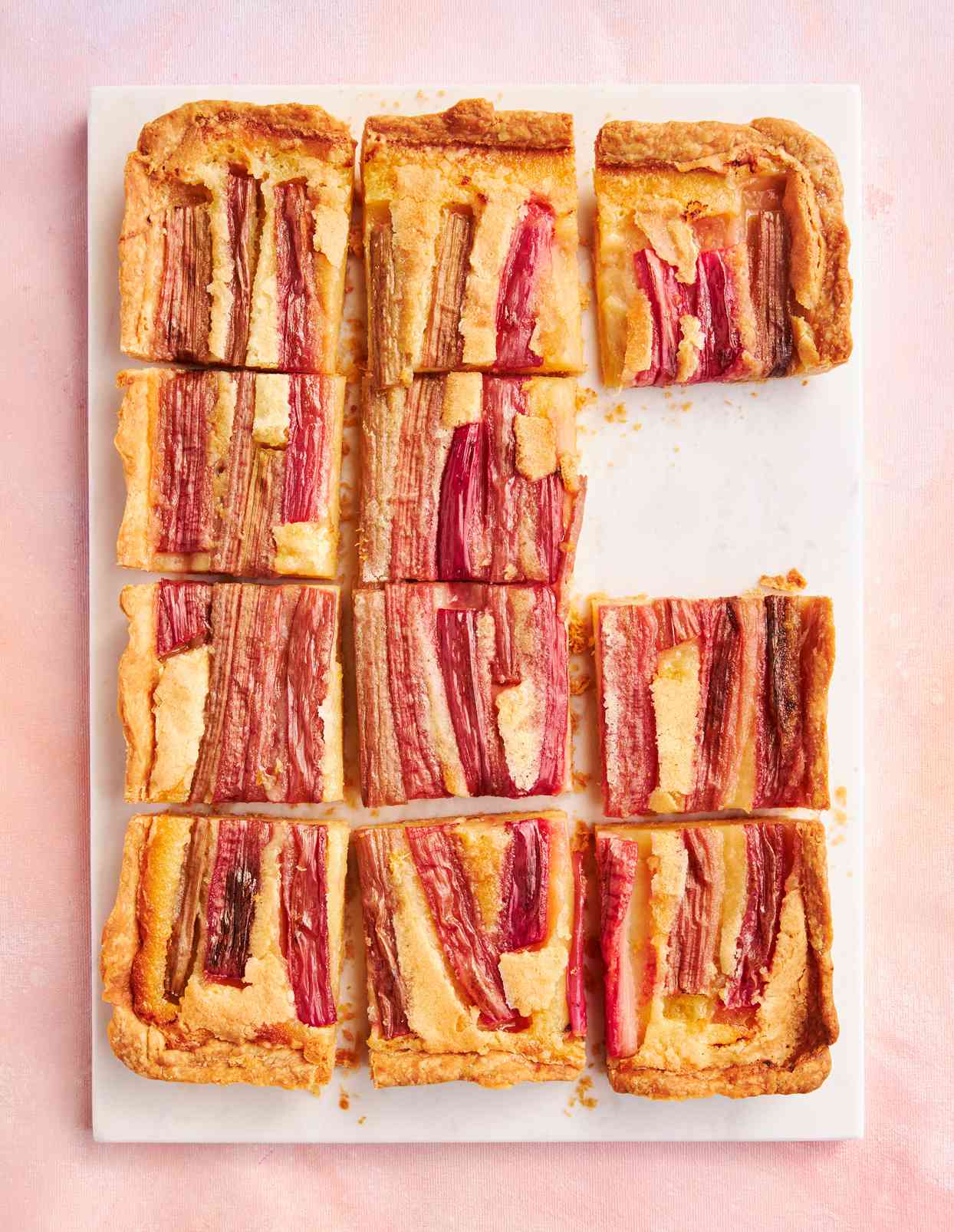 Rhubarb Custard Tart