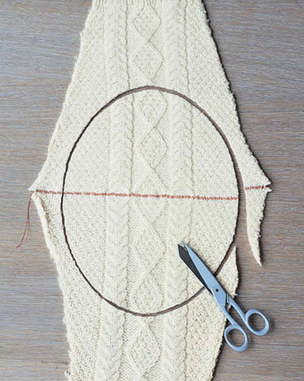 Felt Knitting Basket Step 3