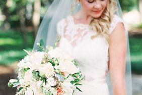 cascading bouquet