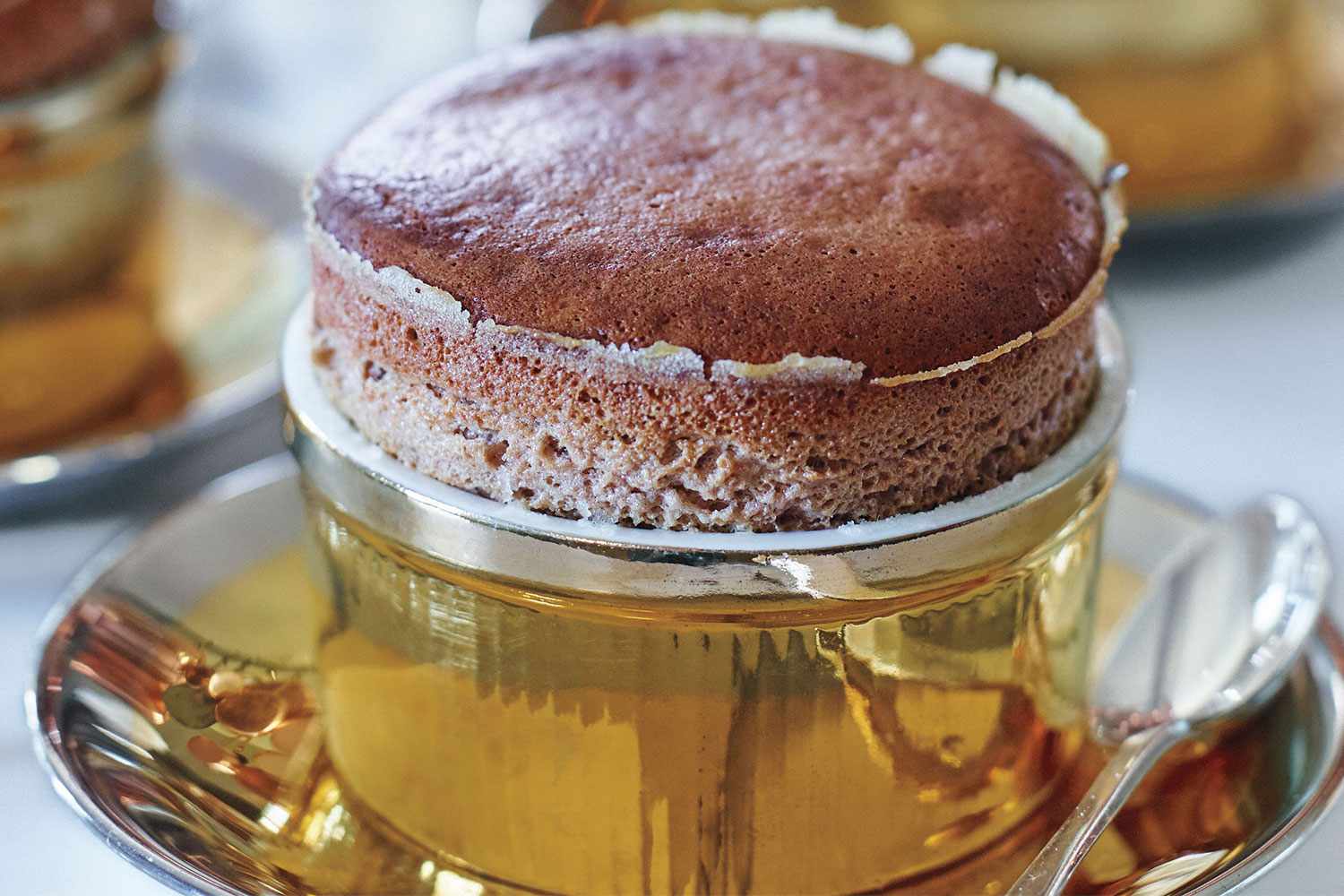 Chocolate soufflÃ© dessert