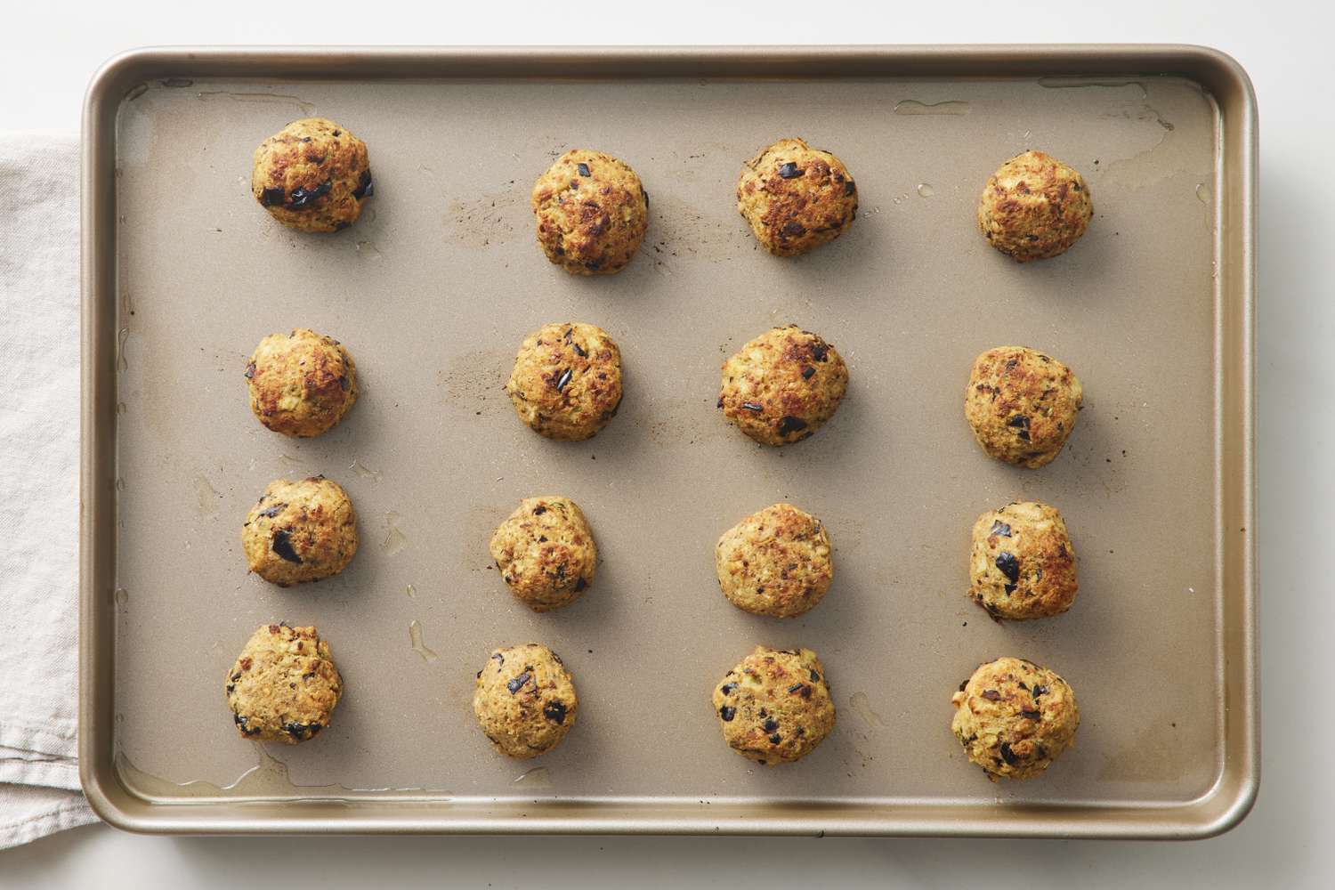 Spaghetti and Eggplant Meatballs