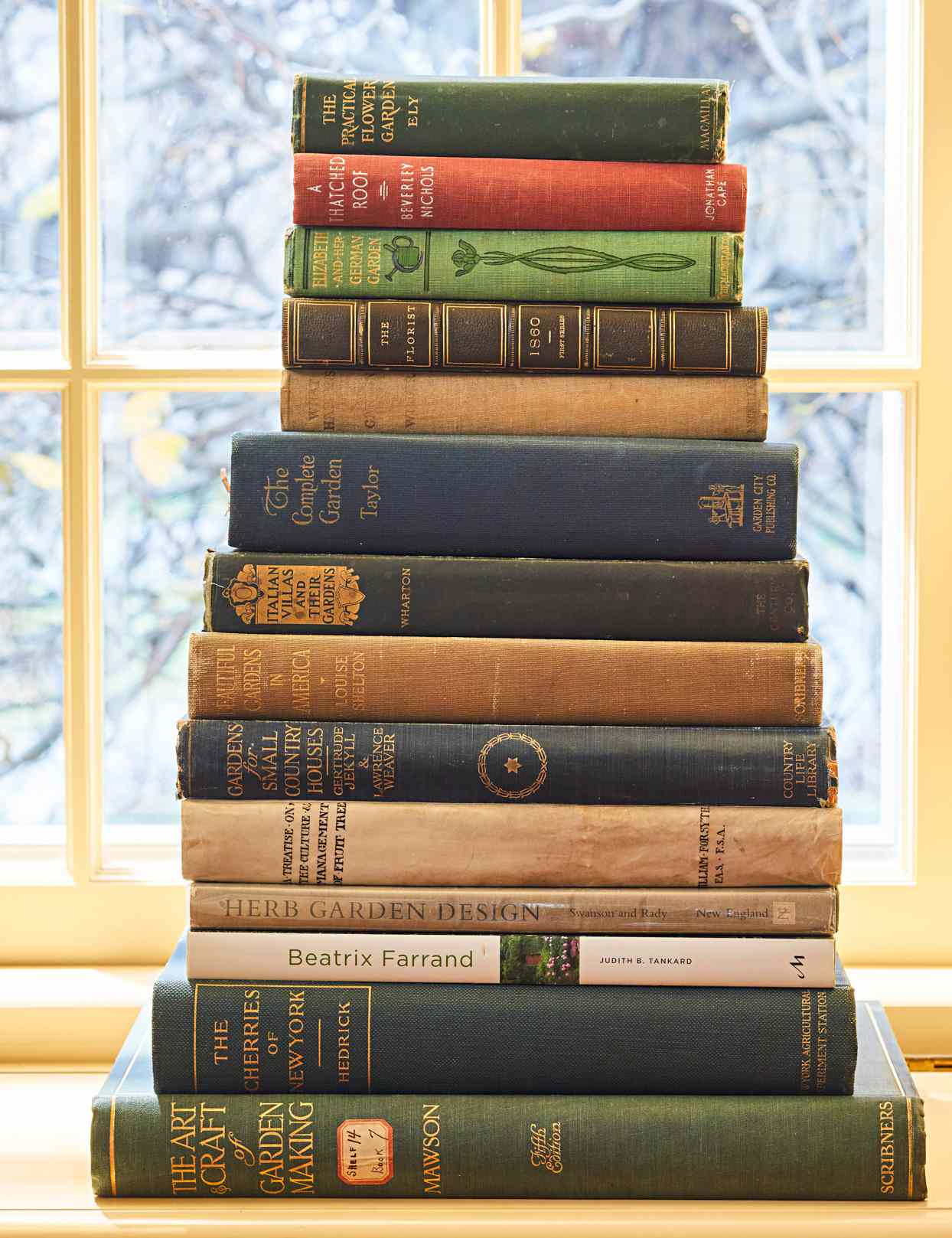 Martha's essential gardening books