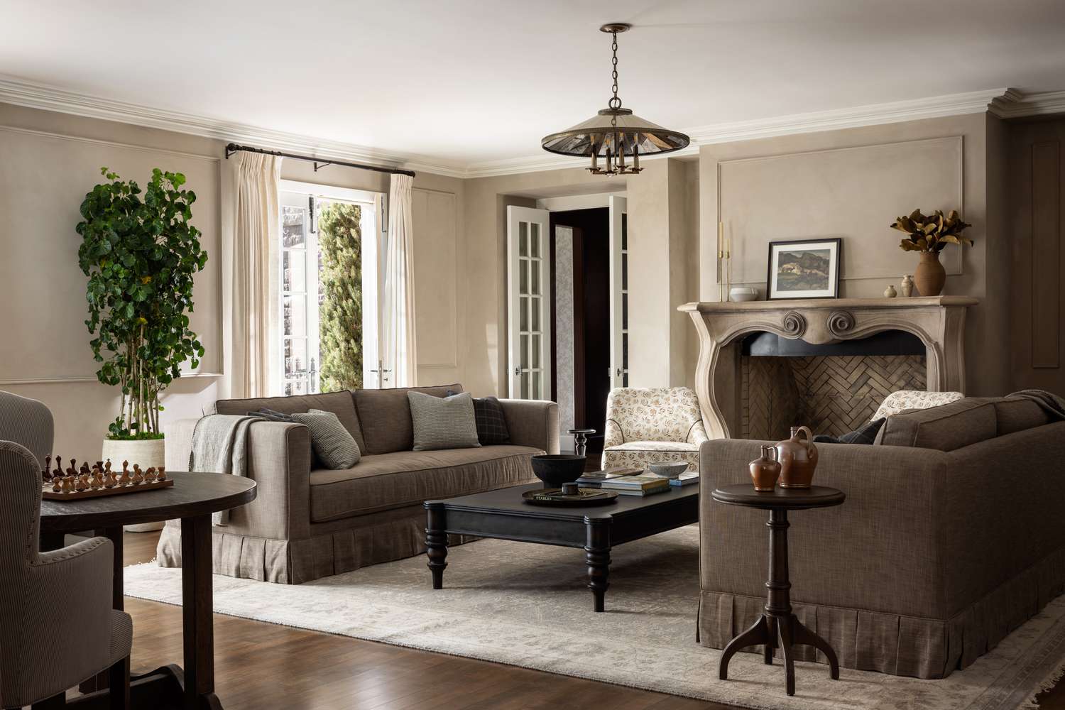 layered trim crown molding