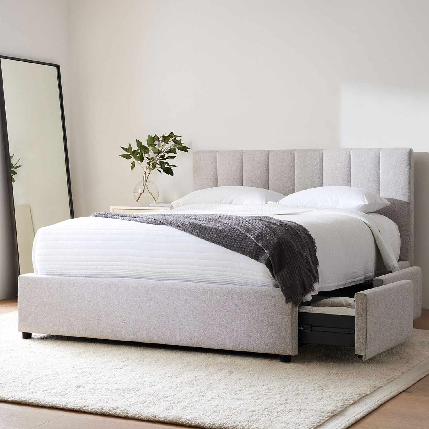 West Elm Emmett Side Storage Bed