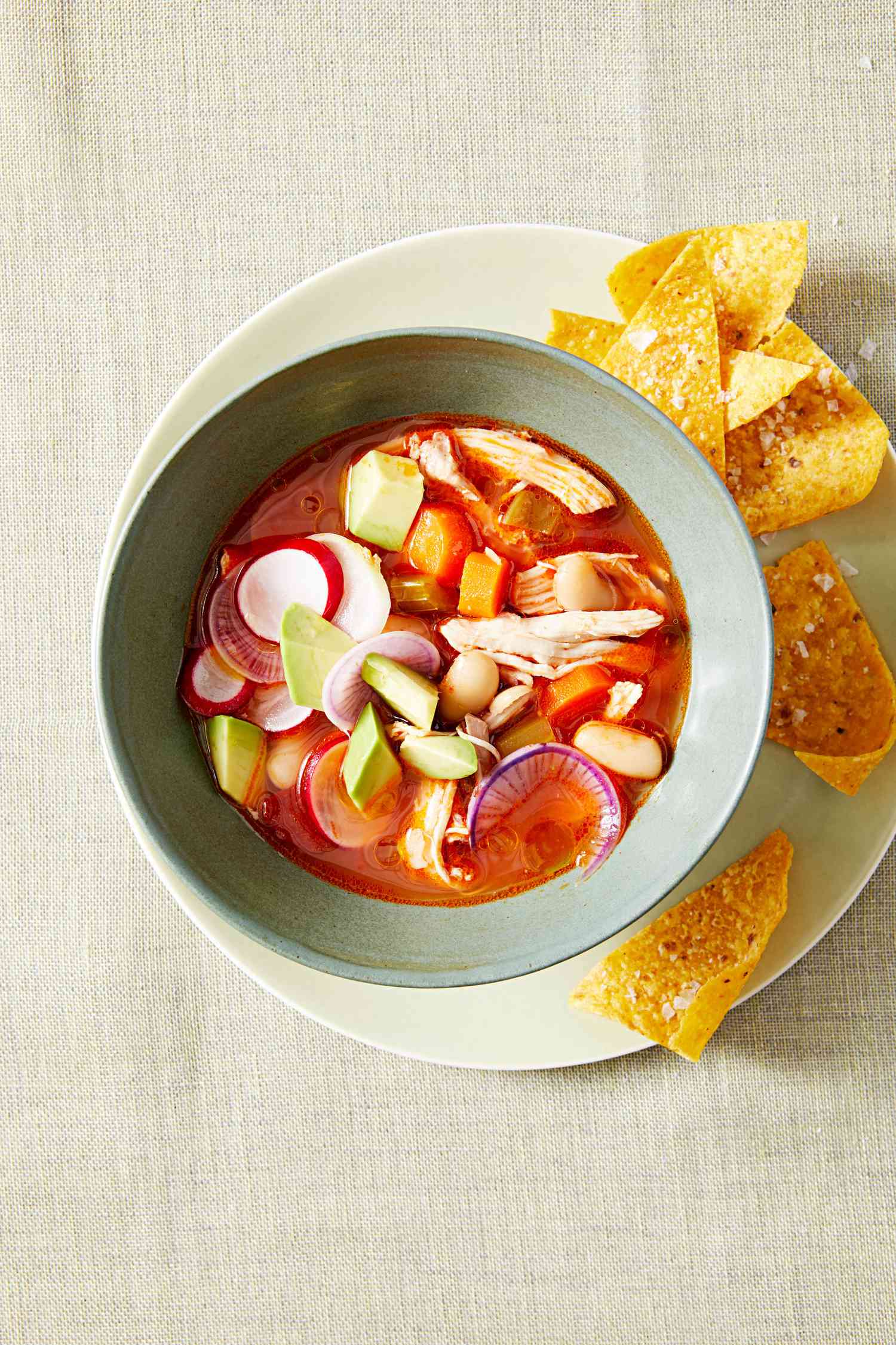 Chipotle Chicken and White-Bean Soup