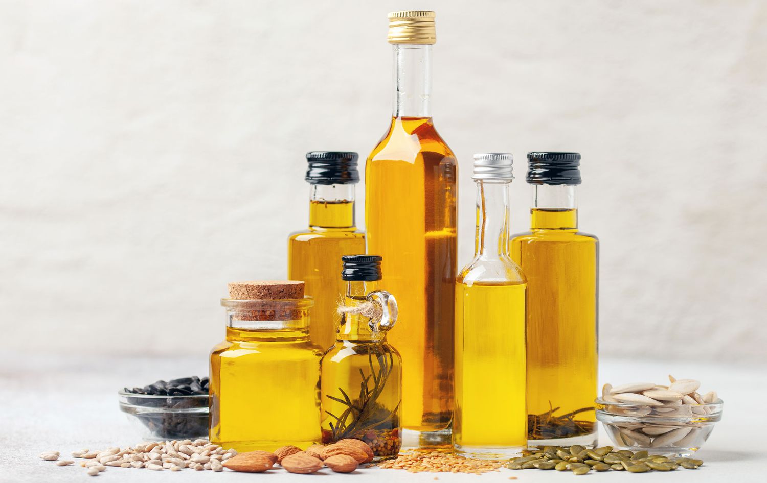 Various cooking oils