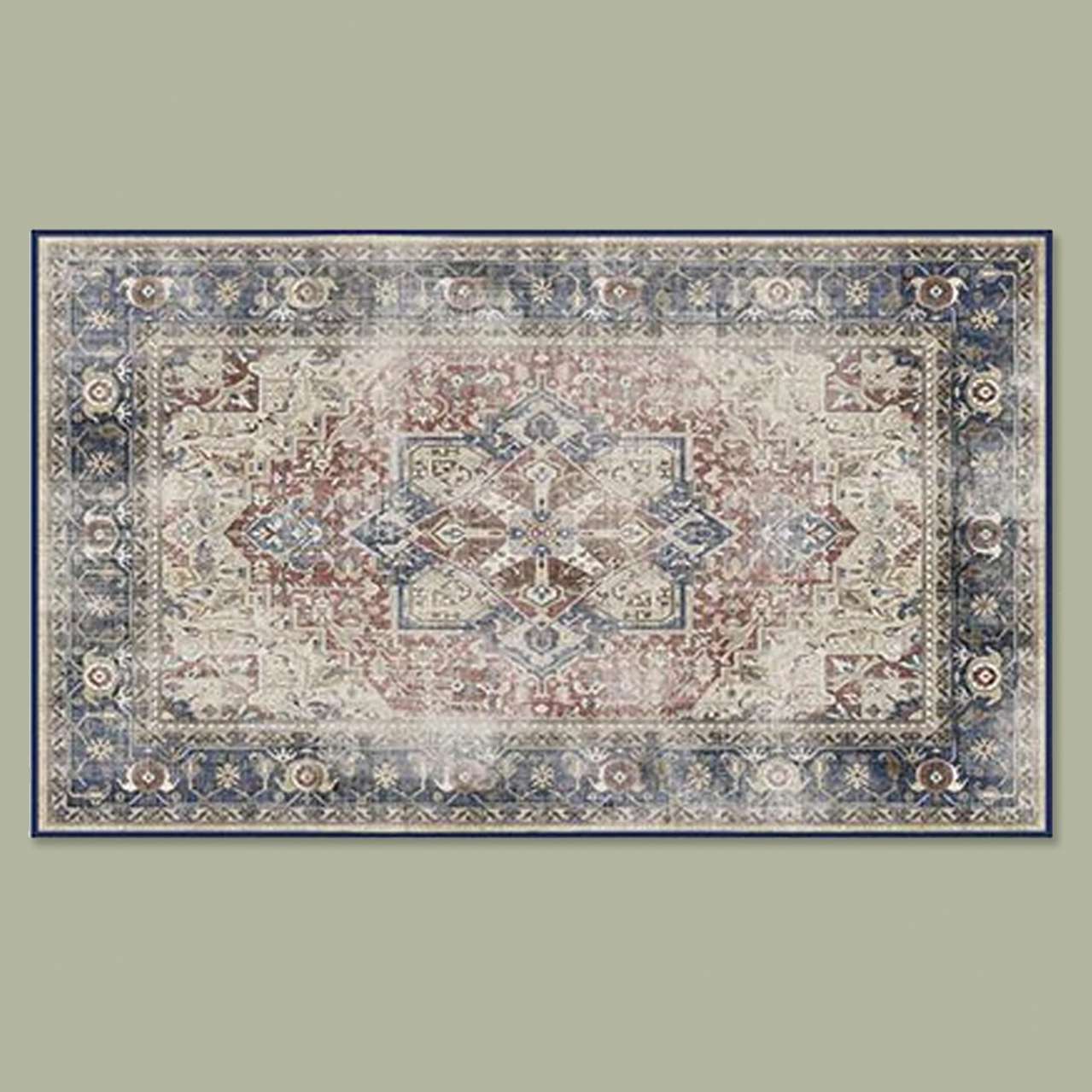 Best Polyester: Ruggable Kamran Royal Blue Rug