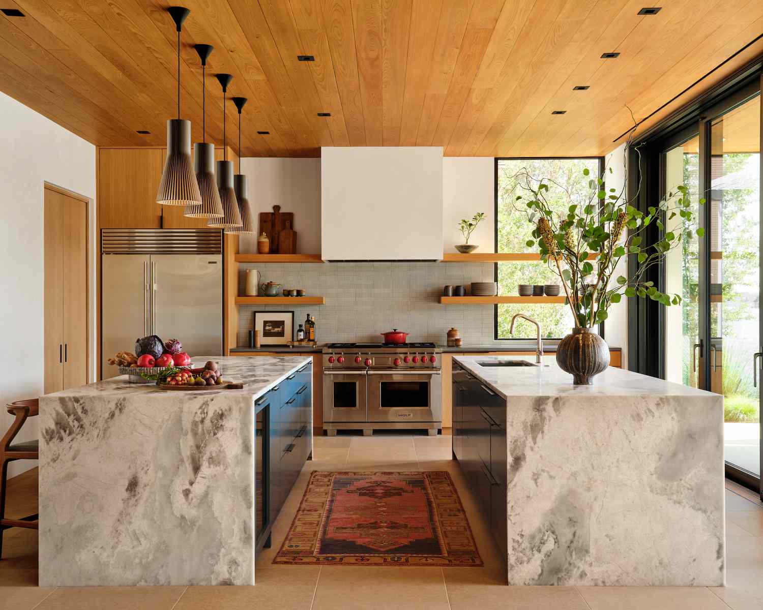 double island kitchen