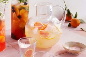 Smoky lemon margarita