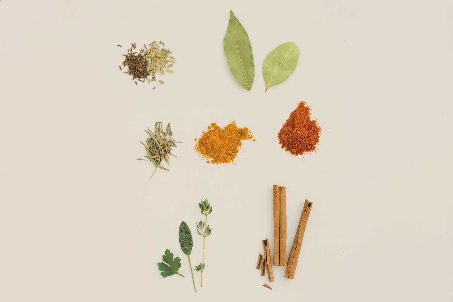 stuffing herbs and spices