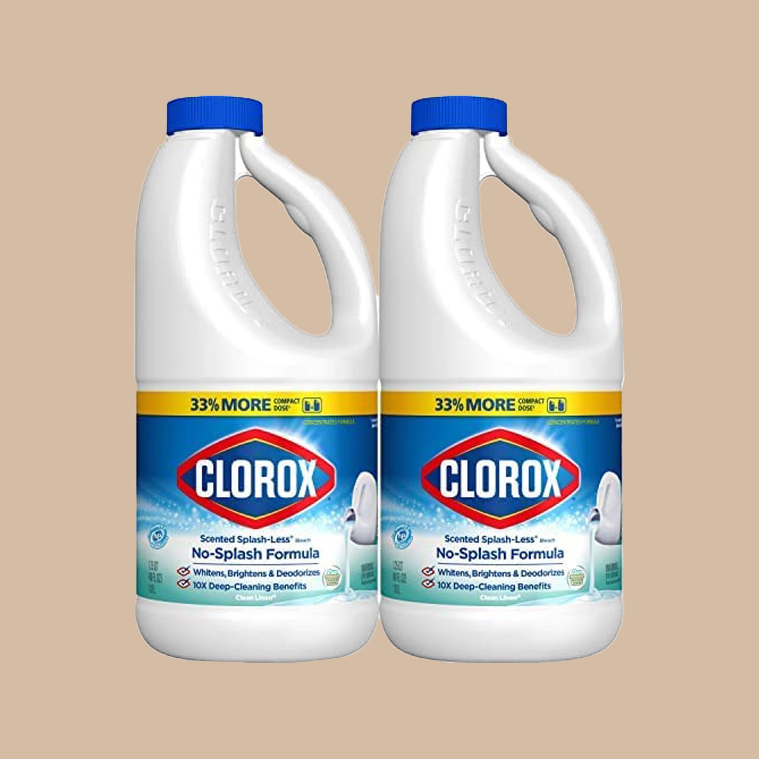 Clorox Splash-Less Bleach, Concentrated Formula