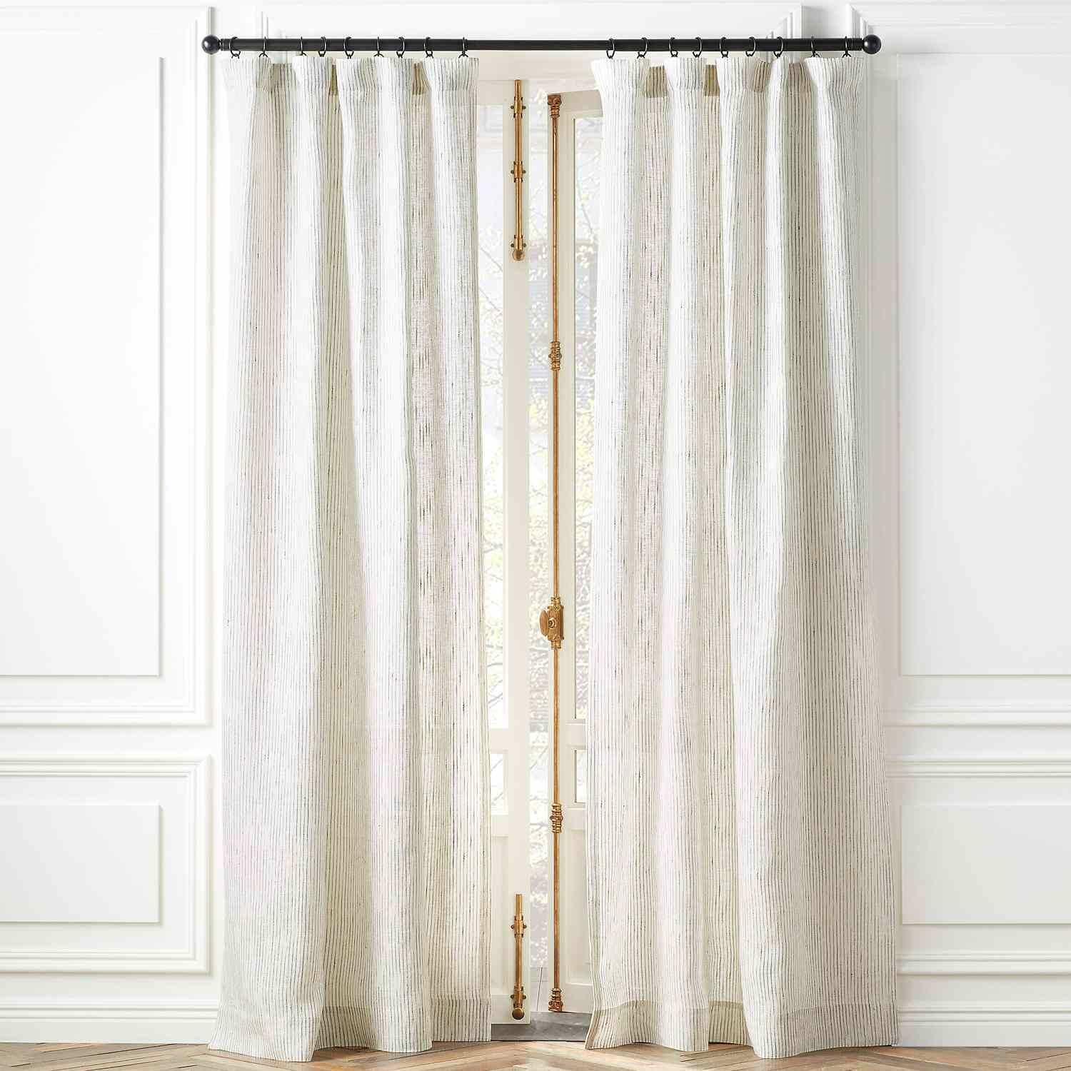 linen curtains