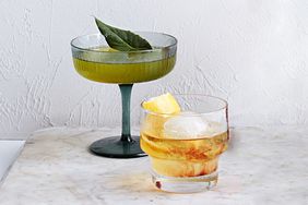 pernod bourbon spritz cocktail