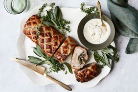 pork wellington with prosciutto and spinach mushroom stuffing
