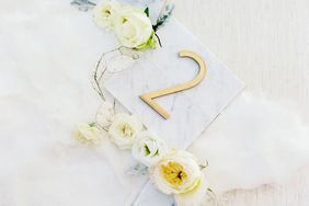 wedding table numbers marble marvels