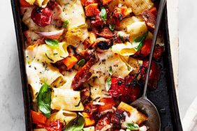 sausage and rigatoni bake