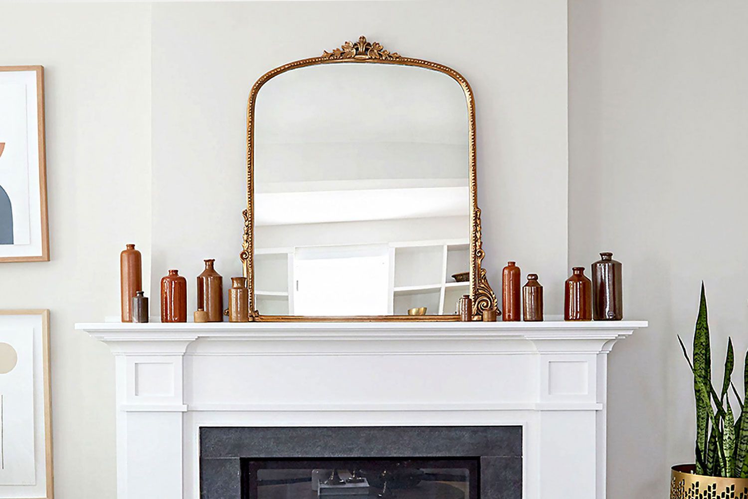 Mirror on mantle
