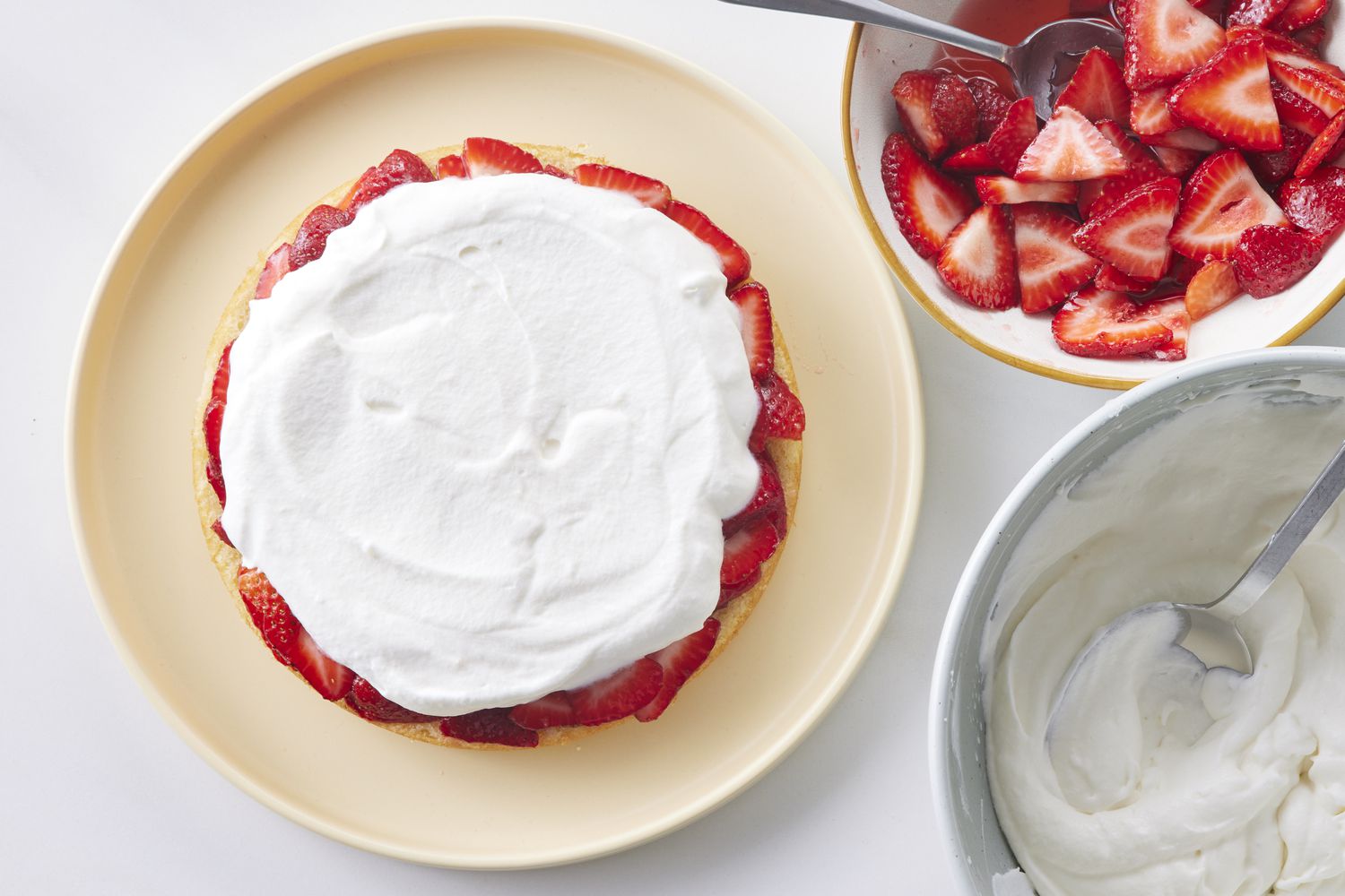 Strawberry Cream Cake