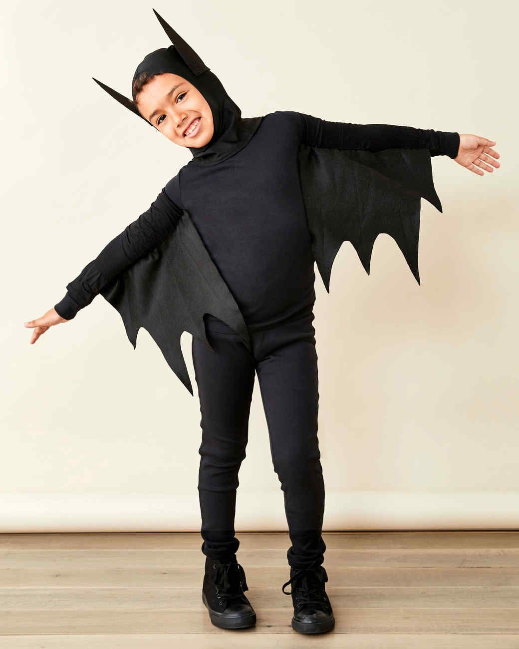 child in bat costume