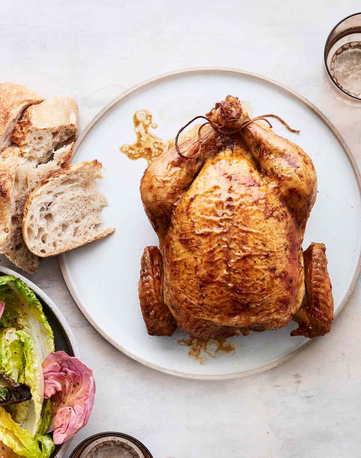 simple roast chicken