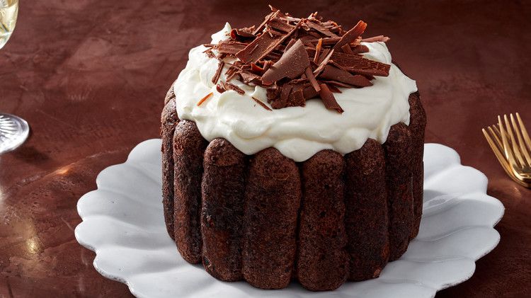 chocolate charlotte martha bakes