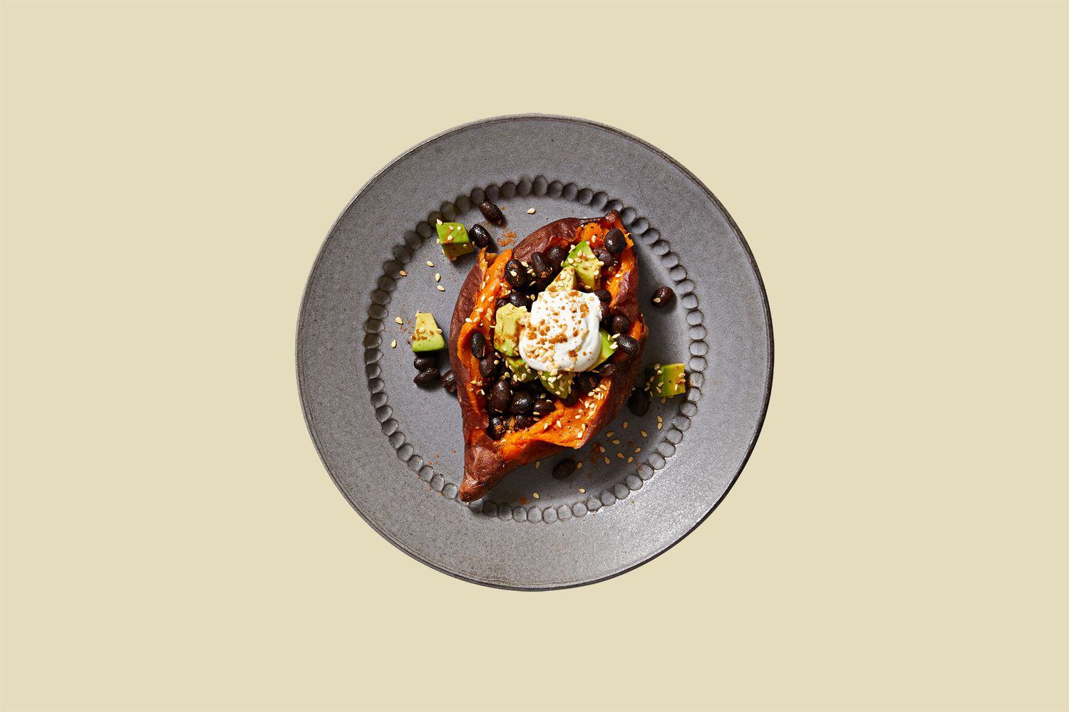 Loaded Baked Sweet Potatoes