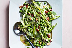 pea and asparagus salad