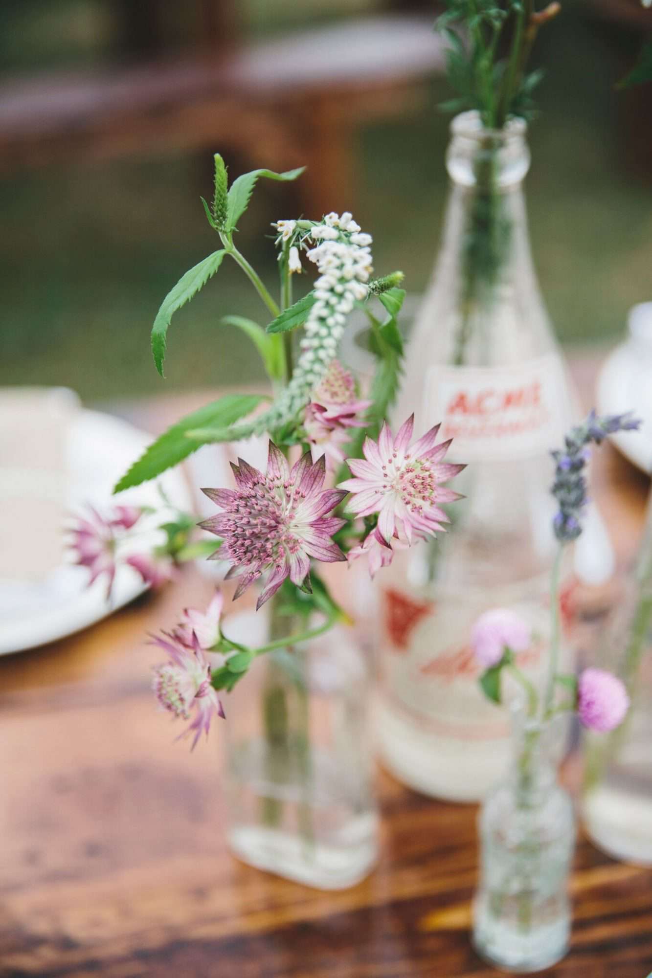 rustic wedding centerpiece