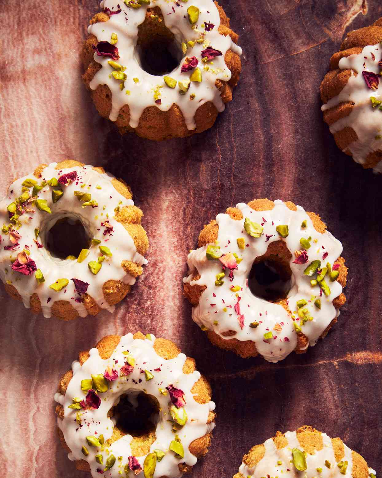 mini pistachio bundts recipe