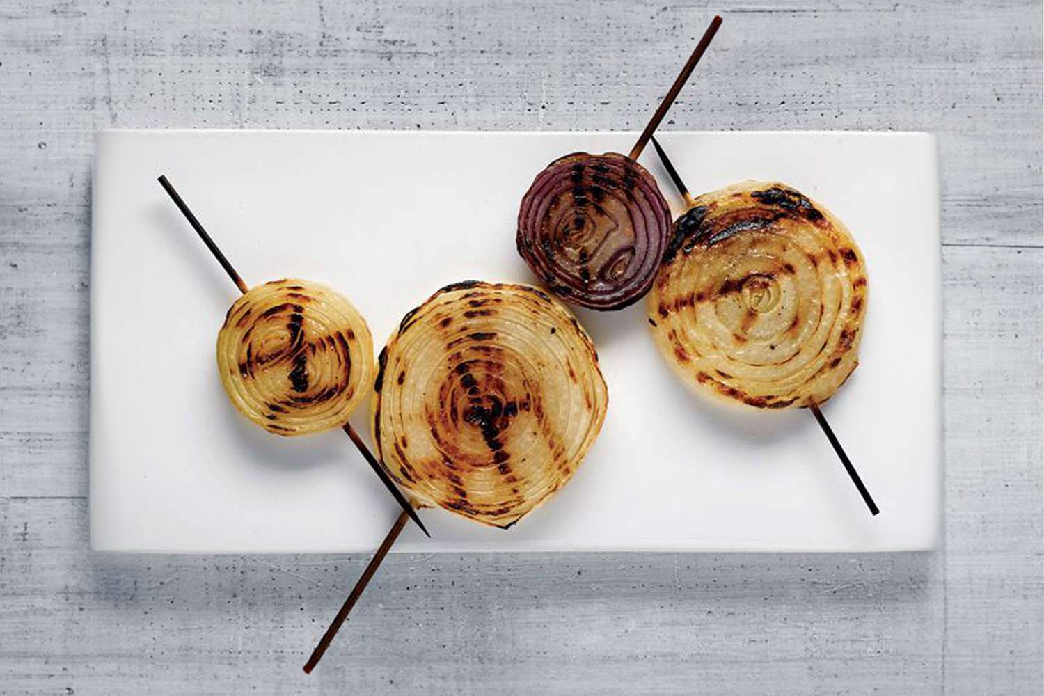 Grilled onions