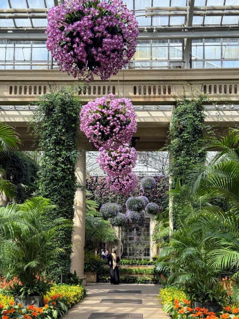 Longwood Gardens conservatory. 