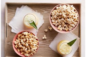 movie theater popcorn and cocktail