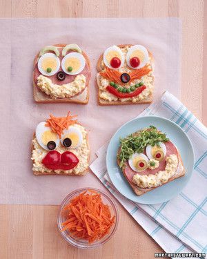 Open Face Sandwiches