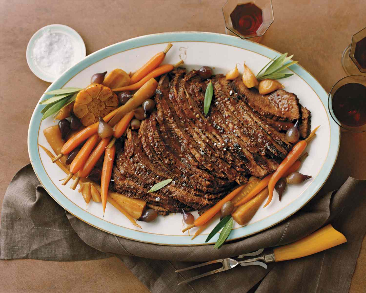brisket with carrots
