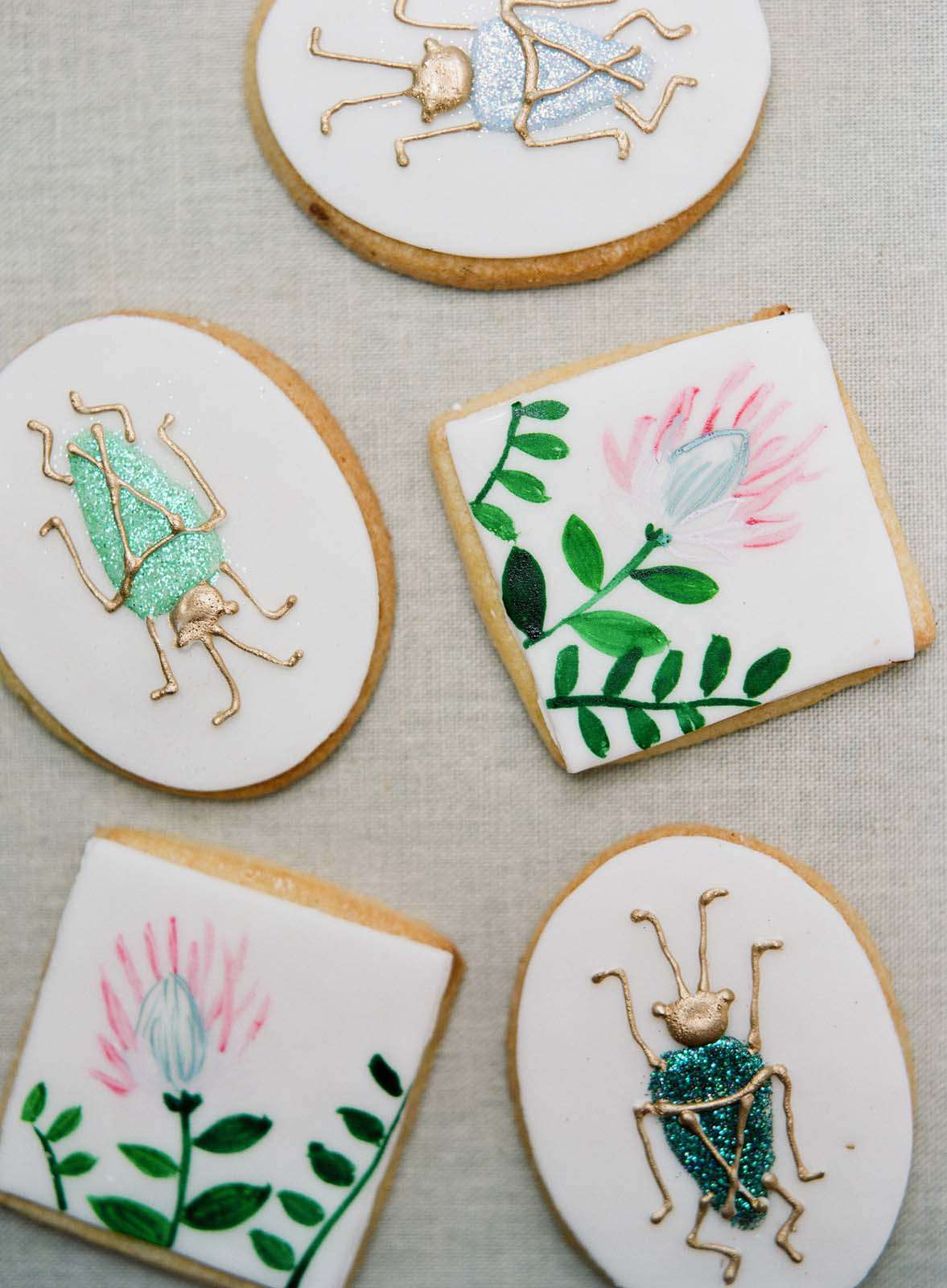 bridal shower food table