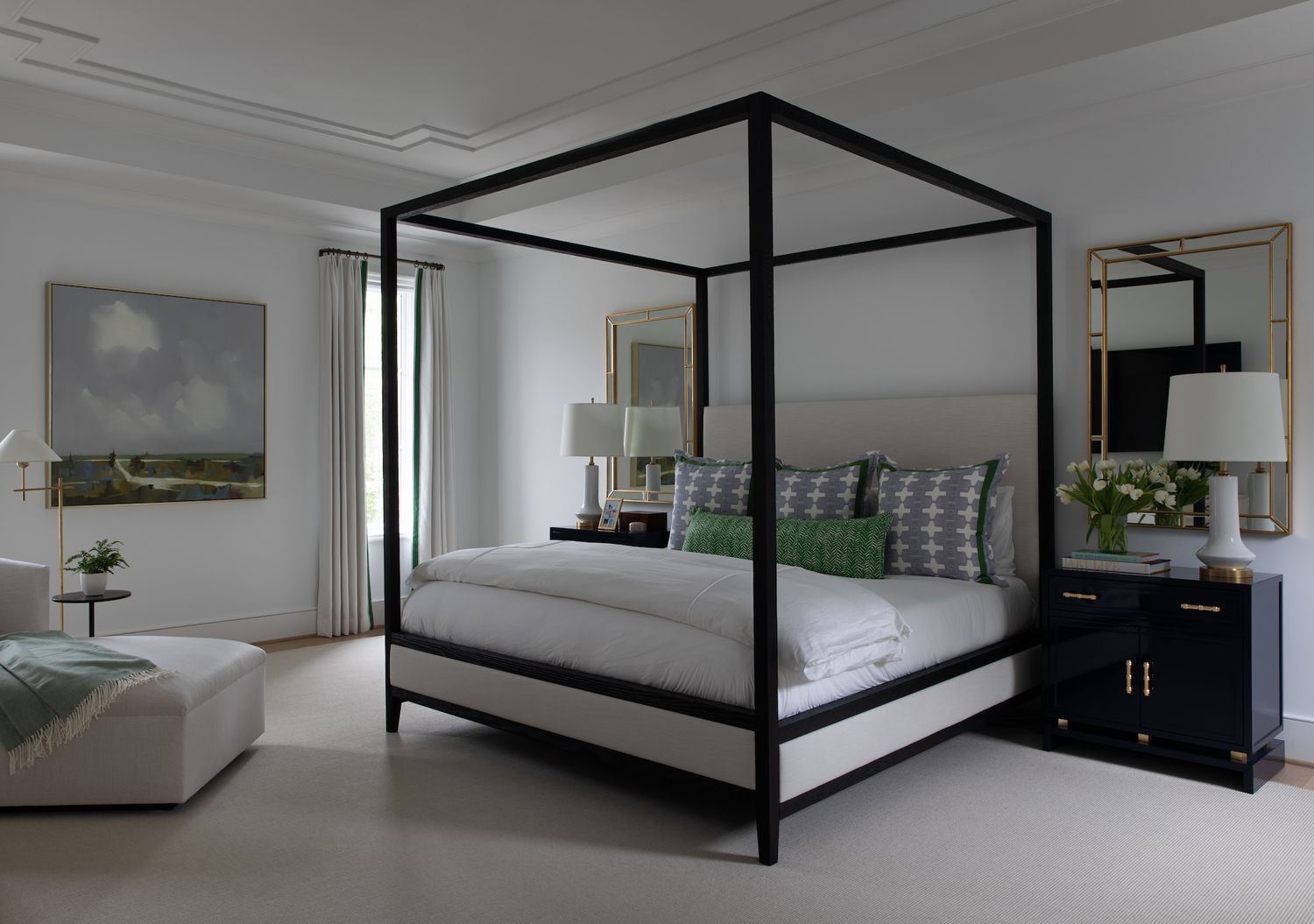 black bedroom ideas
