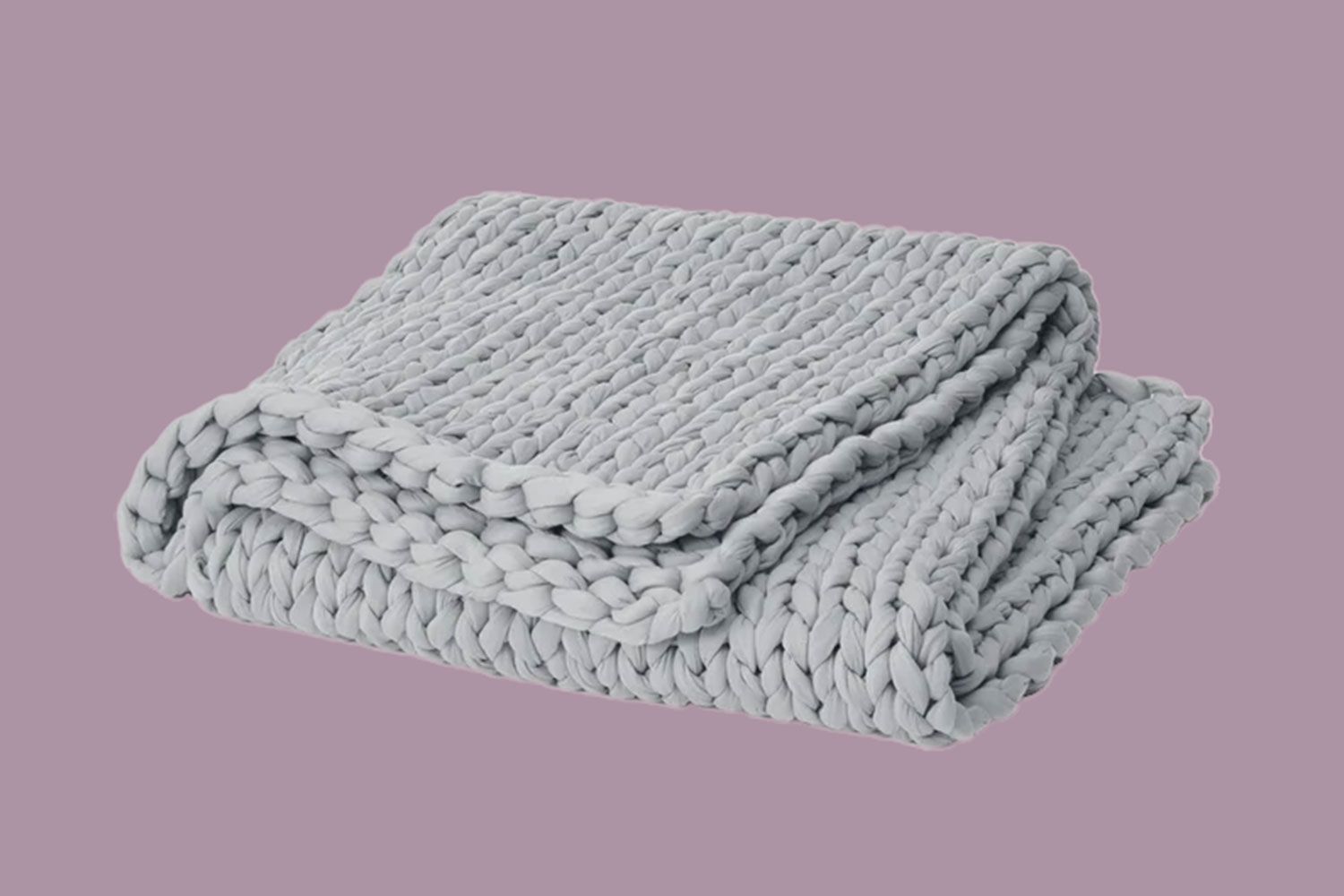 Knit cooling blanket