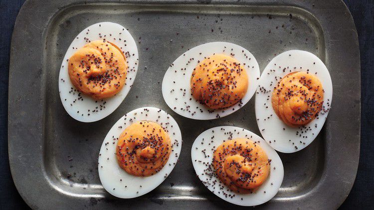 Devilish Deviled Eggs