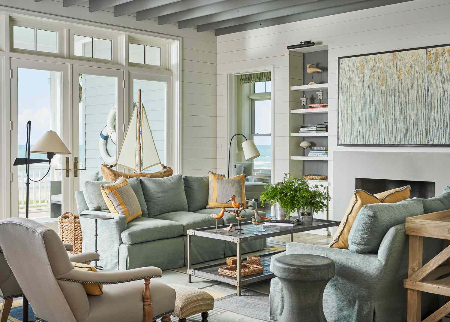 muted coastal color palette