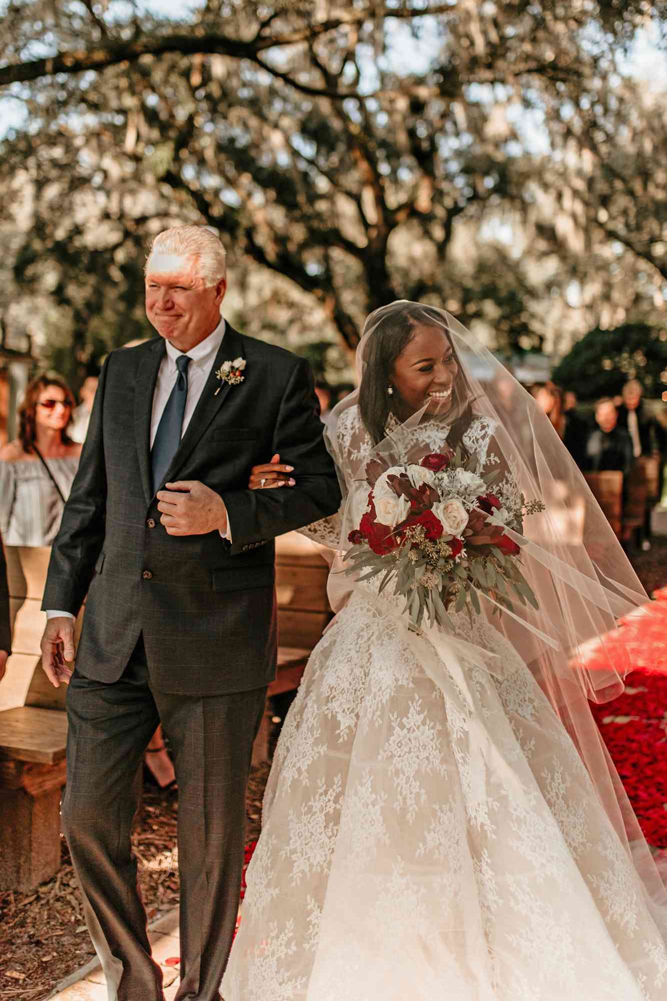 aerielle dyan wedding processional