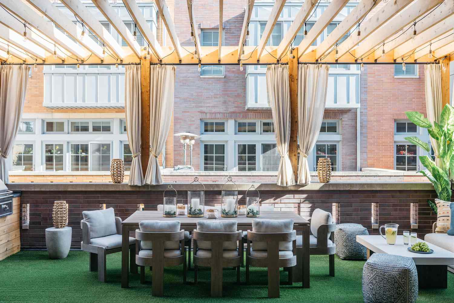 outdoor space lantern light