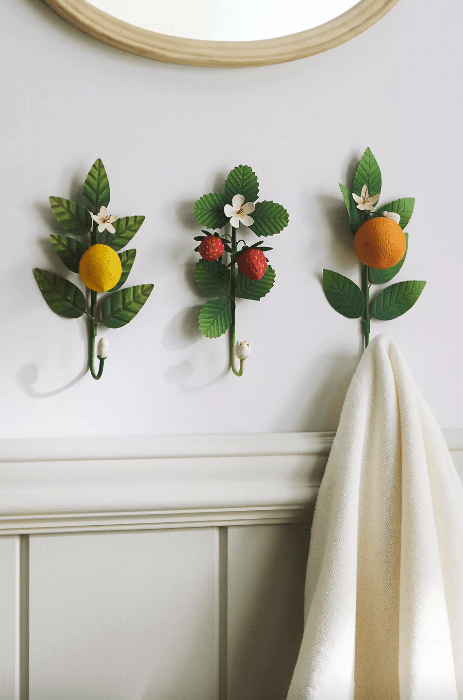 fruit metal hooks