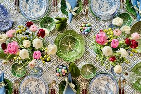 Cabbage table decor